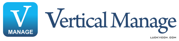 Logotype for the website verticalmanage.com by Vertical Manage Group