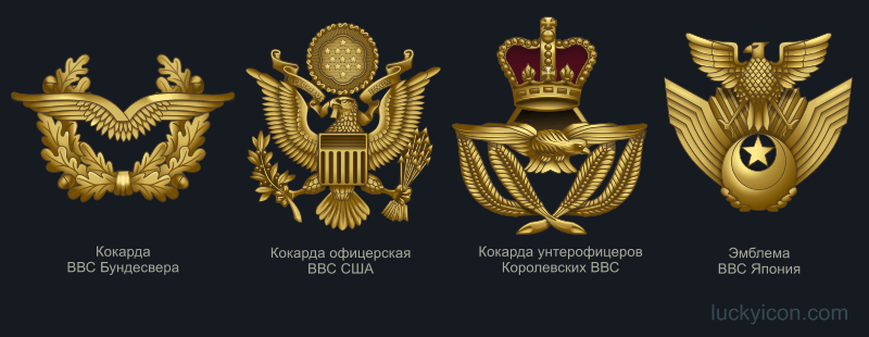 Cap-badges and emblems