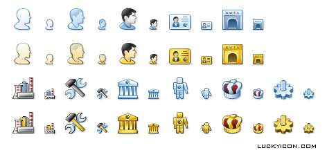 Icons of certificates for WebMoney Keeper