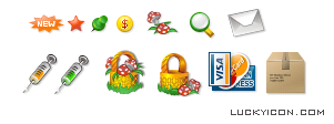 Set of icons for www.welldetox.com